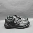 thumbnail image 1 of New Balance 813 Mens Shoes Size 12 EE Black Leather Walking Comfort Sneakers, 1 of 6