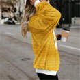 thumbnail image 4 of Pntutb Mujeres Oversize Fuzzy Fleece Sudaderas Con Bolsillos Sudaderas Athletic Sherpa Hoodies Pullover Outwear Liquidación Pntutb Pntutb-8125, 4 of 8