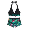 thumbnail image 6 of CONZONE Womens Bikini Sets 2 Peice Swimsuits for Women High Waisted Tropical Hawaii Graphic Lightweight Summer Beach Bathing Suits, 6 of 6
