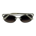 thumbnail image 6 of Kenneth Cole Reaction Sunglass Silver Metal Rimless Aviator KC1419. 10B, 6 of 6