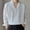 White, variant on Sentmoon Mens Tops Lapel Regular Fit T Shirts for Man Athletic Solid Color Long Sleeve Clothes Men for Weekend Coffee Runs and Casual M-2XL