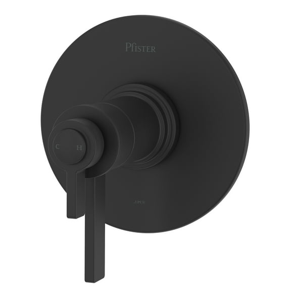 Pfister R89-Wn Winter Park Thermostatic Valve Trim Only - Spot Defense Black