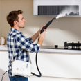 thumbnail image 2 of 1500W Powerful Steam Cleaner with 3 Bar Pressure 356 ° F Max Temp, 2-Level Adjustable Steam Control 34 oz Large Tank for Cars Upholstery Kitchen Bathroom Tiles, Portable Steam Cleaning Machine White, 2 of 10