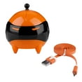 thumbnail image 1 of Portable Contact Lens Ball Mask USB Washer Automatic Cleansing Lenses Cleaner (Orange), 1 of 8