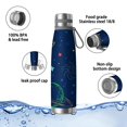 thumbnail image 4 of Galaxy 29oz Stainless Steel Insulated Thermos with Tea Filter, 360° Printed Travel Bottle, Leakproof BPA-Free Flask with Anti-Slip Base, 304 Inner & 201 Outer, Vacuum Cup, Starry, 4 of 6