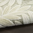 thumbnail image 5 of Nourison Aloha 5'3" x 7'5" Ivory Sage Modern Rug, 5 of 10