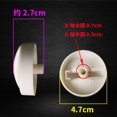 thumbnail image 5 of 2 Pcs Microwave Oven Knob Accessories Plastic Knobs Replacement Parts Timer Universal, 5 of 6