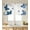 Butterfly, variant on Kitchen Curtains (2 Pcs) Over Sink Bathroom Window Cafe Basement Cortinas para Cocina Farmhouse Short Mini Curtain Sunflower Black White Checkered Elegant Country Rustic Modern Cute -26×36"