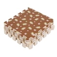 thumbnail image 1 of Juego de 9 alfombrillas de EVA extragruesas para que los niños hagan ejercicio y jueguen, alfombrillas de espuma antifatiga con estampado floral, 1 of 8