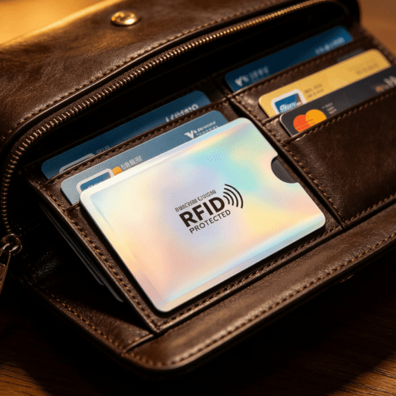 12Pcs RFID Blocking Sleeves Set, 12 Colorful Credit Card Protector Sleeves & 4 Passport Holders, Identity Theft Protection NFC Anti-Scan Aluminum Foil Card Covers for Travel Men Women