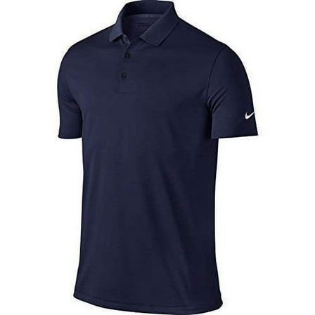 Nike Men's Dri-Fit Solid Navy Blue Golf Polo Size XX-Large AO2195-410