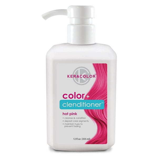 KERACOLOR - KeraColor Color & Clenditioner, Hot Pink, 12 fl. oz