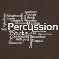 thumbnail image 3 of CafePress - Percussion T Shirt - Men's Classic Graphic Cotton T-Shirt, 3 of 4