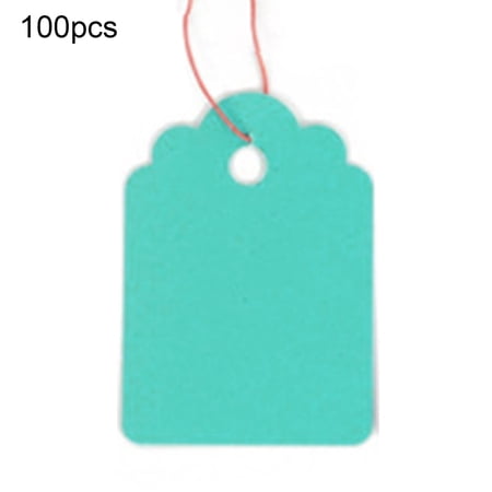 COOLL 100Pcs/Bag Plant Tags Waterproof Weather Resistant Plastic Colorful Hanging Plant Tags for Garden