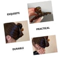 thumbnail image 4 of 2pcs Mâchoire Antidérapant Acétate Cheveux Bleus Femmes Simple Coiffe Pince Accessoire Clip, 4 of 5