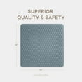 thumbnail image 7 of Comfy Cubs Premium Play Mat, Square 56"x56" - Kids & Toddler Mat, Non-Slip Bottom - Pacific Blue, 7 of 7