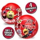 thumbnail image 3 of Miraculous Ladybug, 4-1 Surprise Miraball, 4 Pack, Toys for Kids with Collectible Character Metal Ball, Kwami Plush, Glittery Stickers and White Ribbon (Wyncor), 3 of 5
