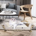 thumbnail image 4 of Cat Scratcher Couch Bed Scratch Pad Chaise Lounger Corrugated Cardboard Material for Indoor Cats, 4 of 7