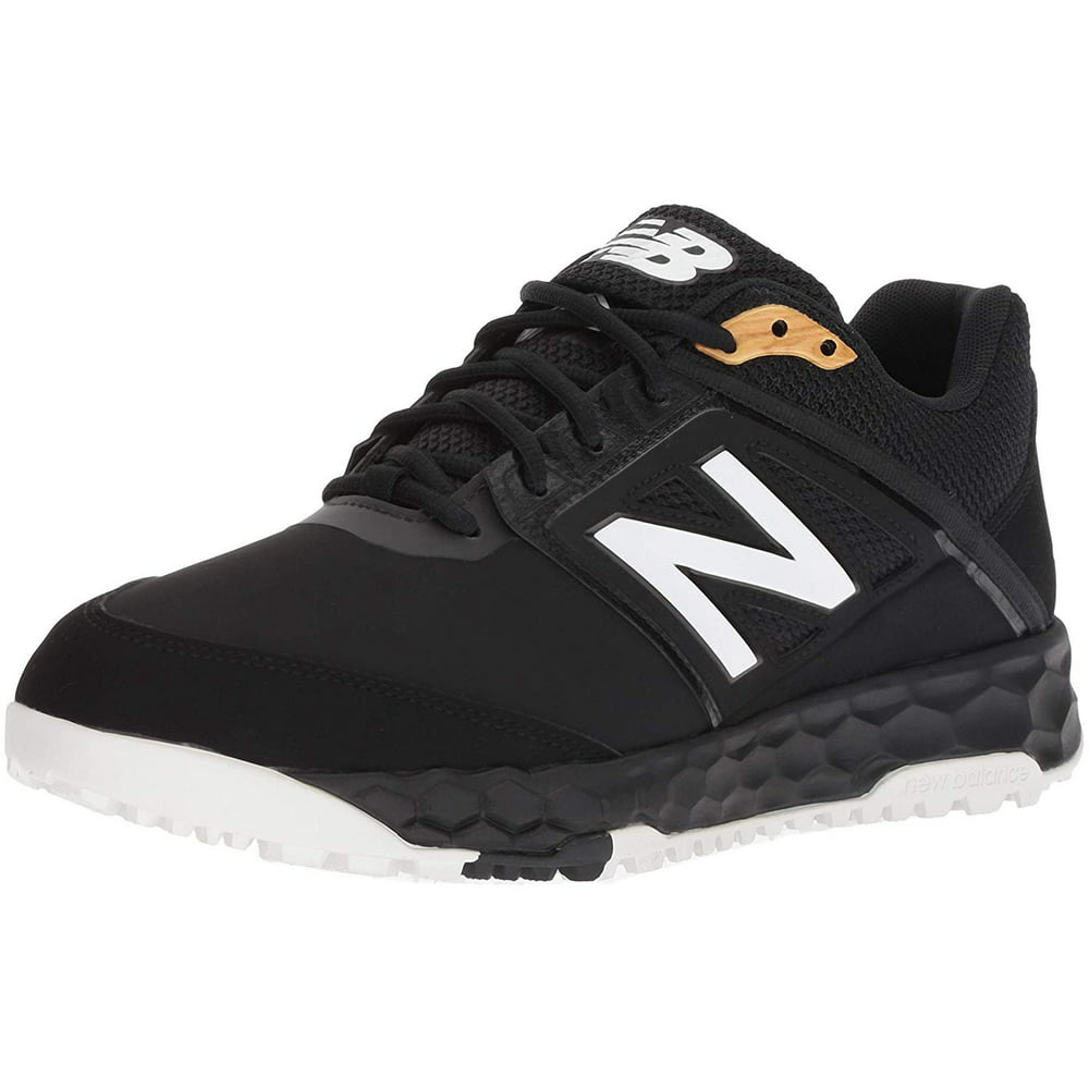 new balance men's 3000v4 turf baseball shoe, black, 12 d us - Walmart ...