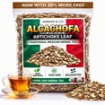 thumbnail image 3 of Alcachofa Artichoke Leaf Tea 4oz (113g) – Dried Artichoke Leaves (Cynara Cardunculus) | Herbal Tea Blend | Natural & Pure | Imported from Mexico, 3 of 3