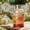 P, variant on 2L Borosilicate Glass Pitcher with Scale & Filter Lid, Large Capacity Water Carafe, Heat-Resistant Beverage Jug for Iced Tea, Lemonade, and Cold Brew