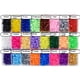thumbnail image 3 of Cuentas de Tubo de Plástico ANGGREK de 5 mm 4800 piezas 24 colores Para bricolaje, 3 of 6