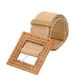 thumbnail image 3 of Women's Belts 1 Piece Women's Beige Casual Belts Mens Belts for Jeans, 3 of 3