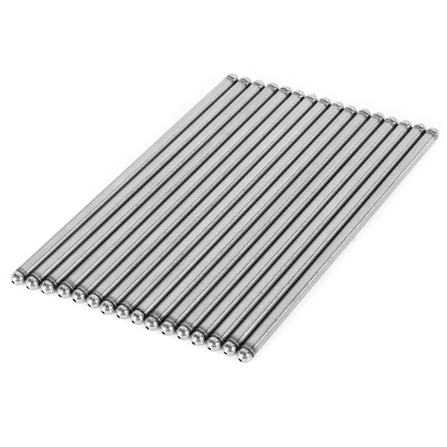 Unique Bargains 16pcs 8mm Pushrod Push Rods for Chevy Small Block 262 283 302 305 307 327 350