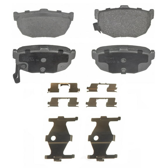Disc Brake Pad Set Fits select: 1994-2006 HYUNDAI ELANTRA, 2006-2009 KIA SPECTRA