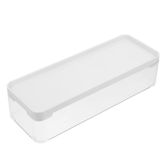 WORGEOUS Laundry Pod Container Dishwasher Pod Holder Dryer Dispenser For Efficient Laundry Organization Spatula Storage Bins Flatware Tray Plastic Clear