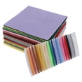 thumbnail image 4 of 200 Coloridas hojas de tela de fieltro DIY Craft Squares Paño no tejido, 4 of 9