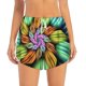 thumbnail image 2 of Balery Hippie Style Pantalones cortos deportivos para mujer con forro y dos bolsillos, elásticos, para entrenamiento, gimnasio, yoga-Medium, 2 of 7
