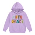 thumbnail image 4 of Kids Cartoon Print Hoodie Long Sleeve Pocket Fleece Pullover For Boys Girls, 4 of 5