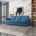 thumbnail image 4 of LV01292 Sleeper Sofa, Blue Leather - Noci ( 1Pc/1Ctn ), 4 of 4