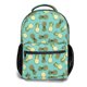 thumbnail image 2 of Mochila escolar ligera e informal yangshaomei con estampado de piñas fondo azul, 2 of 4