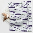 thumbnail image 6 of Yiaed Lavender Flowers Print Dog Blankets-Cat Blanket Washable for Couch Protection,Puppy Blanket, Soft Plush Reversible Throw Furniture Protector-Small, 6 of 8