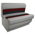 thumbnail image 2 of Horizon Manufacturing Premium Pontoon Furniture Set 6 PC Premium 024-ABEC Gray/Red/Charcoal, 2 of 4