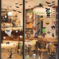 thumbnail image 2 of De Pared De Halloween Multicolores Pegatinas De Ventana De Cartón De Halloween Fáciles De Usar Pegatinas De Decoración De Puertas Para La Oficina En Casa Fiesta De Halloween Club 9Pcs Pegatinas sonducket HA017000-00, 2 of 7