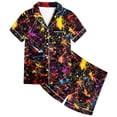 thumbnail image 1 of WEAIXIMIUNG Kid DIY Hand Painted Homewear Set Colouring Pajama Sets For And Girl Can Play With And Wea 120, 1 of 2