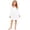 A-White118, variant on JAJAHO Girls Nightgowns Long Sleeve Sleepwear Soft Princess Pajama Dress Sizes 5-15Y