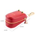 thumbnail image 4 of xiaxaixu Universal Car Key Case Holder, Cute Crocodile Microfiber Leather Car Smart Key Fob Cover with Hook and Keyring Zipper Bag, 4 of 8