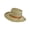 Natural Straw, variant on Kenny K Unisex Rush Straw 3 Inch Brim Gambler Hat