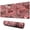 Red Line, variant on White Line Gray Bottom Mountain Terrain Map pad Mousewaterproofwashable Line Series for Office Home Work GamingmousematRubber Base Mousepad with Stitched Edges 31.5x11.8inches