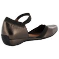 thumbnail image 3 of Gentle Souls Womens Iso Jane Ankle-Strap Flat Shoe, Mahogany, US 5.5, 3 of 3