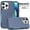 Royalblue/Green, variant on for iPhone 13 Pro Case, Defender Case Compatible with iPhone 13 Pro Case, Hybrid Heavy Duty Military Grade Full-Body Drop Shockproof Dustproof 3-Layers Rugged Protective Phone Cover,
Green