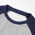 thumbnail image 5 of Maqroz Mens Two Piece Tracksuit Matching Sets Contrast Raglan Sleeve Pullover Straight Leg Sweatpants Casual Athletic Activewear Suits Textured Sweatsuits, 5 of 9