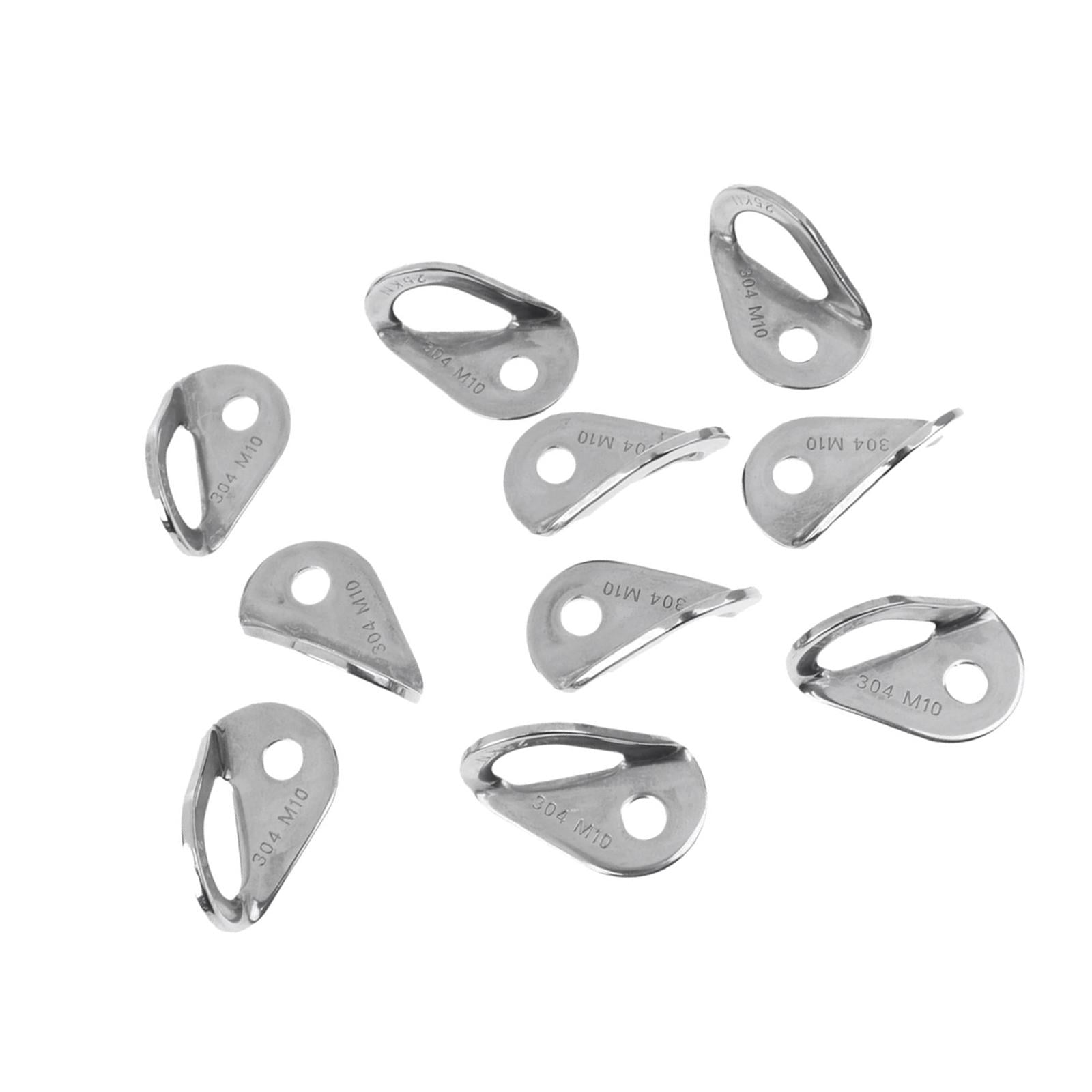 10 Pieces Rock Climbing Hanger M10 for Rappelling Outdoor Hiking