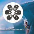 thumbnail image 1 of Deck 6pcs Kayaking Canoeing Rafting Nylon Single Eyelet Tie down Loop Safety Anchor Deck Fitting, 1 of 7