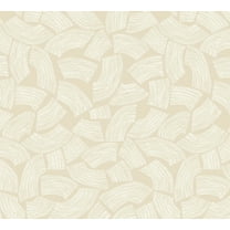 ohpopsi Elements Neutral Scribbled Arches Unpasted Non Woven Wallpaper, 19.7-in by 33-ft., 54.2 sq. ft.