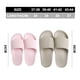 thumbnail image 2 of Zapatillas para mujeres y hombres de secado rápido, zapatillas suaves con puntera abierta, antideslizantes, suaves, para ducha, spa, baño, piscina, gimnasio, casa de playa, sandalias para interiores, 2 of 5